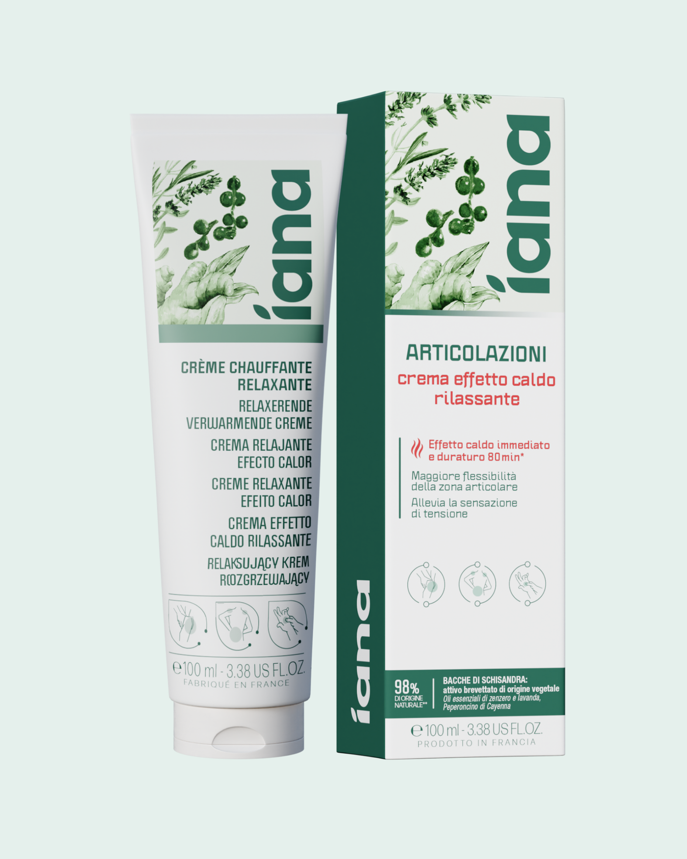 Crema effetto caldo rilassante 100ml